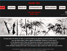 Tablet Screenshot of encre-zen.com